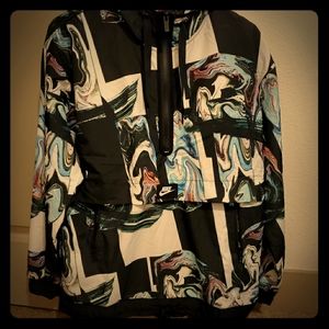Nike half zip hoodie